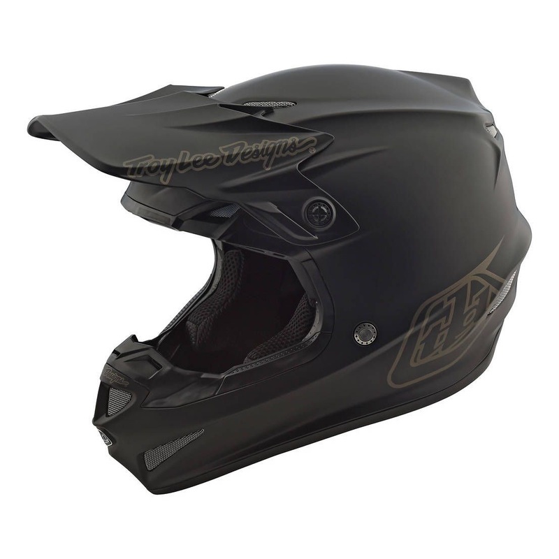 Troy Lee SE4 Polyacrylite MIPS Mono Helmet Black S/55-56