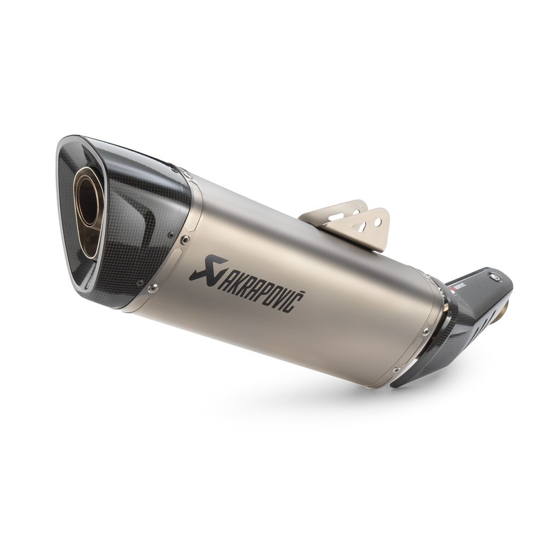 Akrapovic Slip-On Line Exhaust (A67605979000) Svart/Vitpilen 801 2024+
