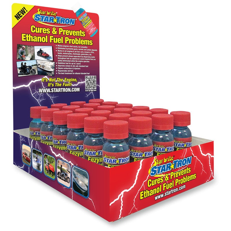 STAR TRON FUEL ADD POP DISPLAY 24X1OZ