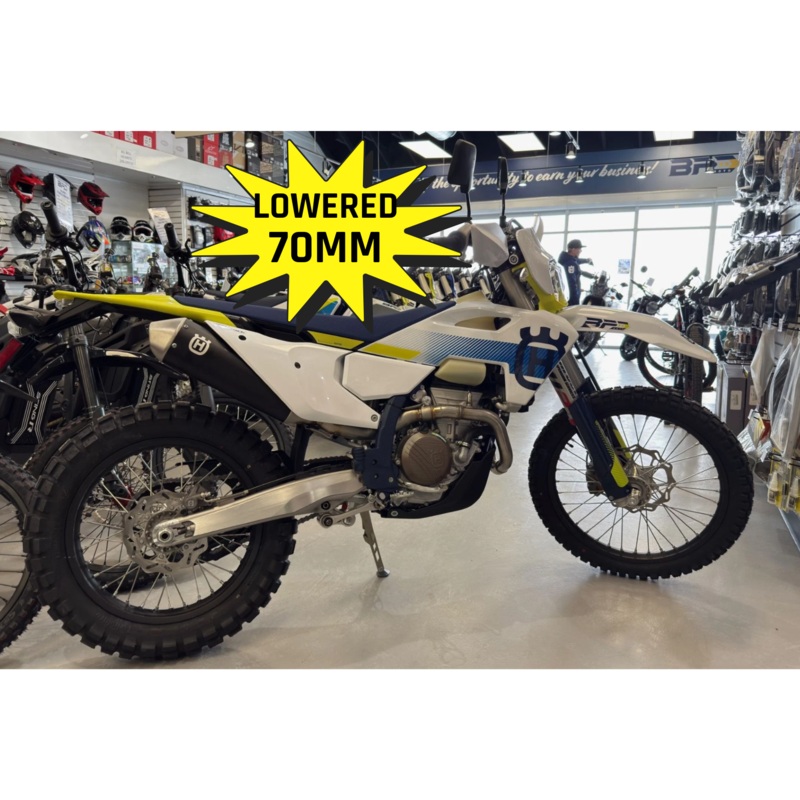 2024 Husqvarna FE 350s 70mm Lowered