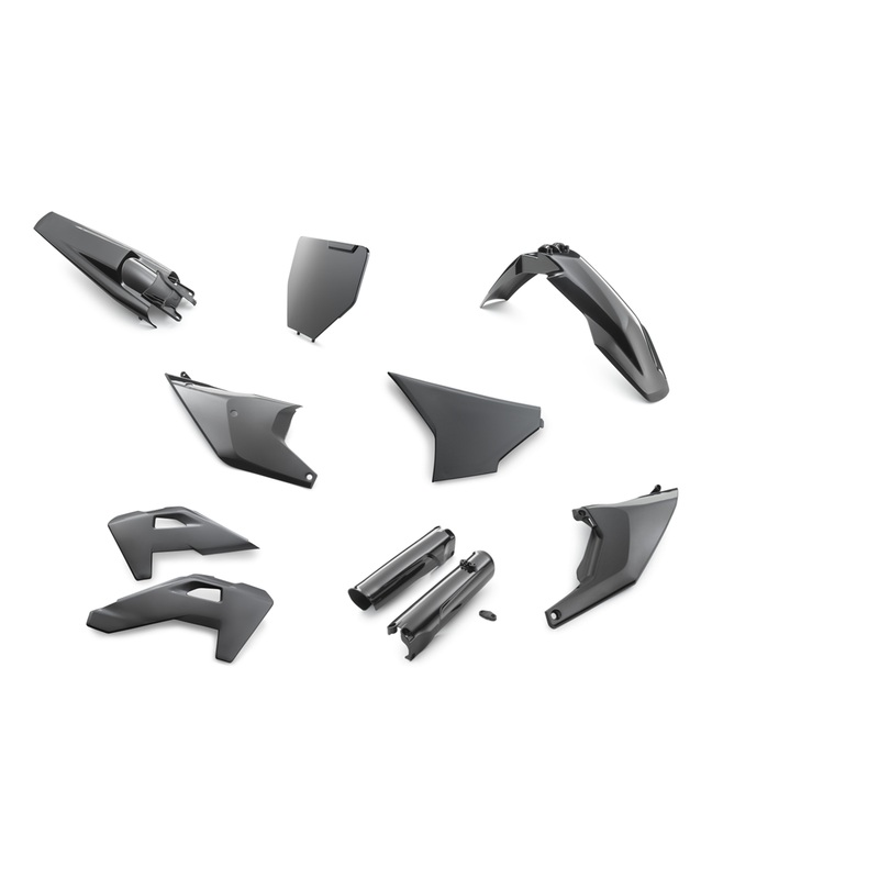 HSQ BLACK PLASTIC PARTS KIT TC/TX/FC/FX 2025+ (00010000434K)