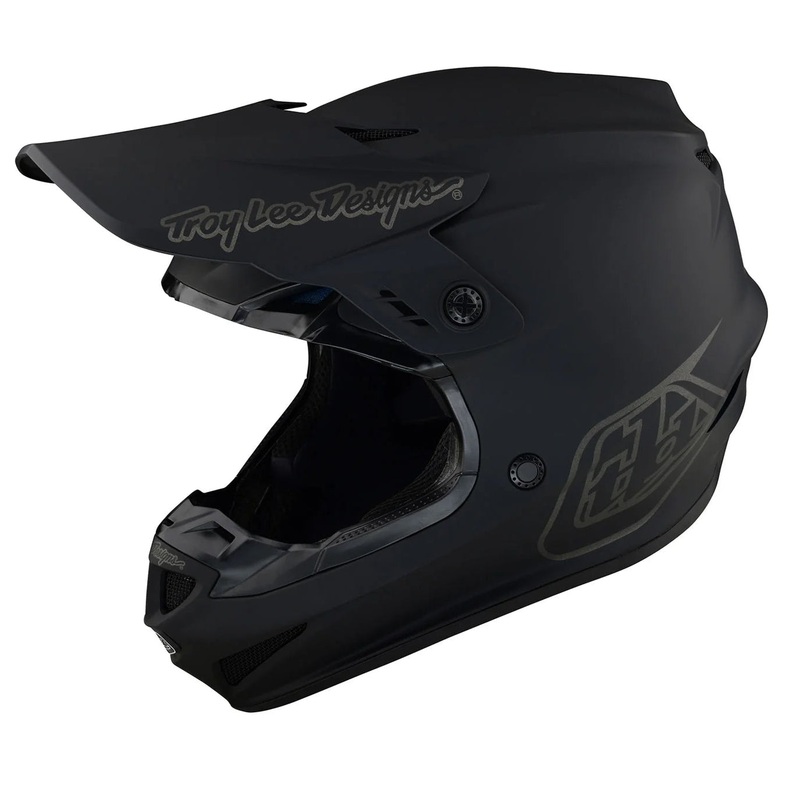 Troy Lee Designs GP Helmet Mono Black SM (55-56)