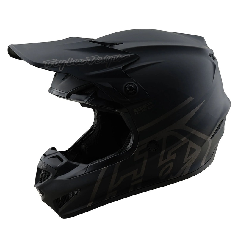Troy Lee Designs GP Pro Helmet Mono Black Black SM