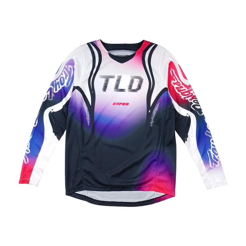Troy Lee Youth GP Pro Jersey Drip Black / Purple Black/Purple S