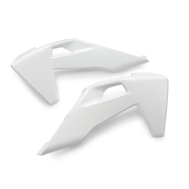 Husqvarna Radiator Shroud Set TC/FC/TX/FX (19-22) TE/FE (20-23) TC/FC/TX/FX (19-22) White