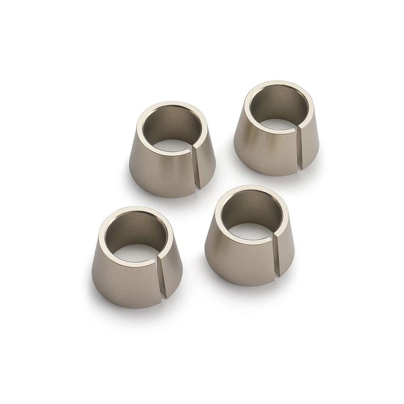 Powerparts Solid Bushing Kit for Rubber Mounted Triple Clamps (2016-22)