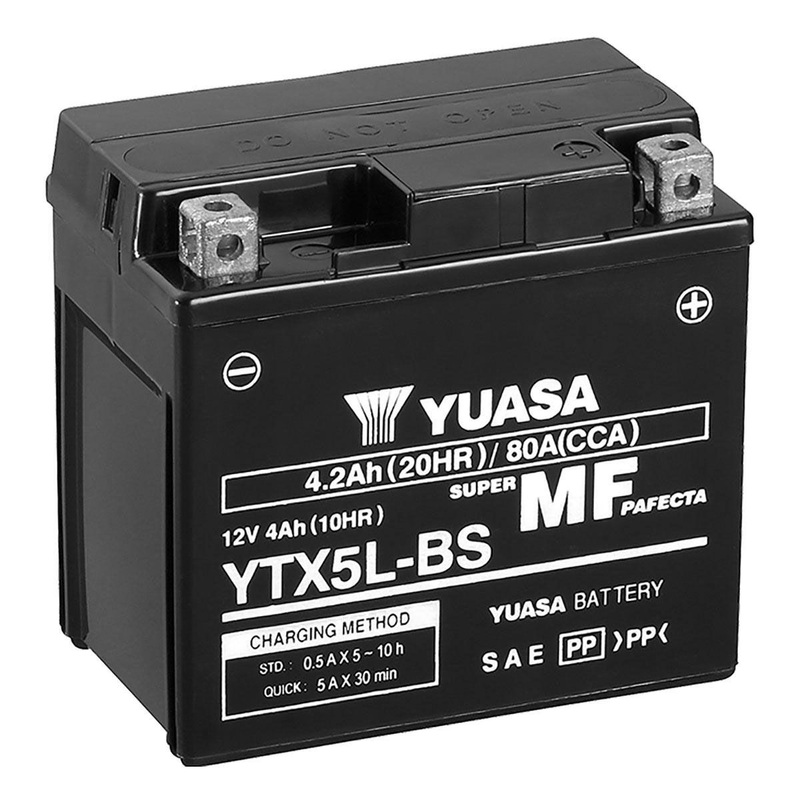 Yuasa YTX5L-BS Battery (YUAM32X5B)