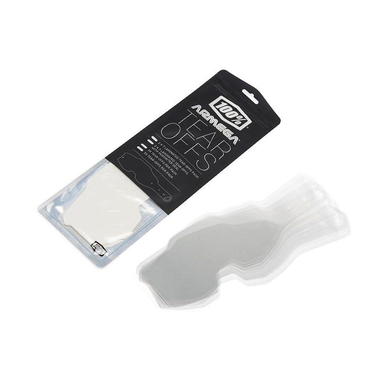 100% Armega Goggle Laminated Tear-Offs