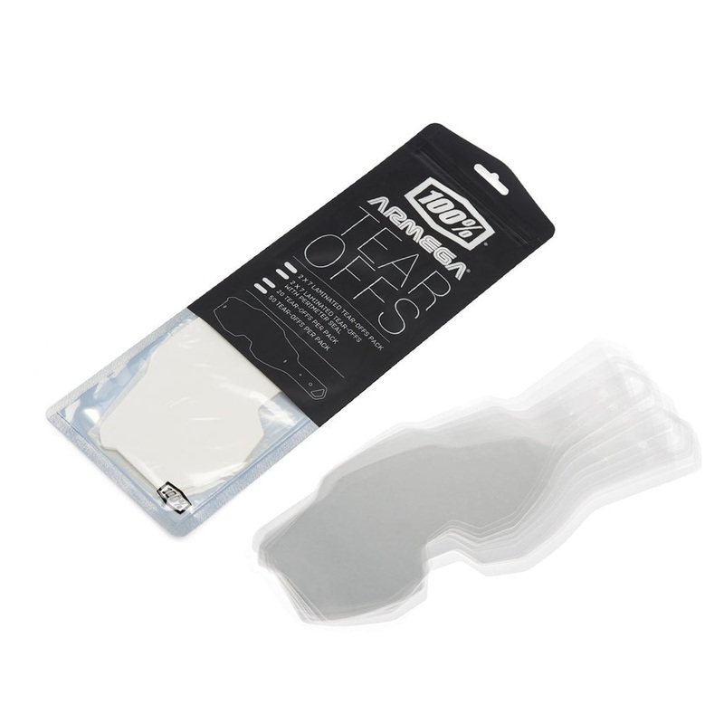 100% Armega Goggle Standard Tear-Offs 20 Pack