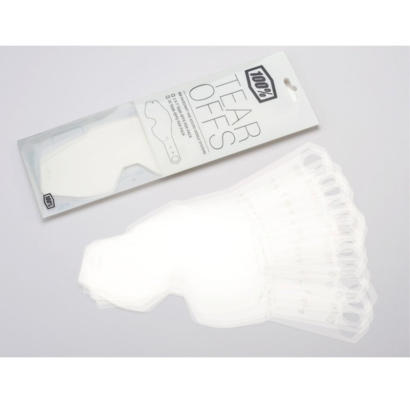 100% Goggle Standard Tear-Offs Racecraft/Accuri/Strata
