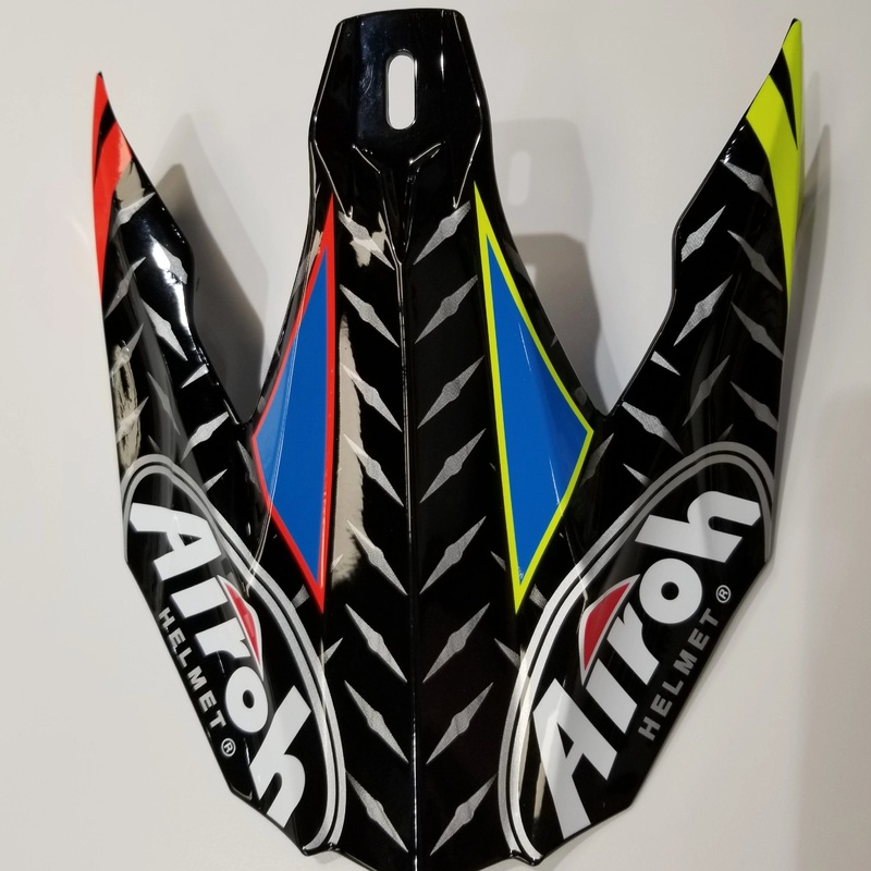 Airoh Twist Helmet Peak Punk Gloss