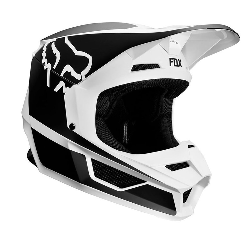 Fox Youth V1 PRZM Helmet BLK/WHT S