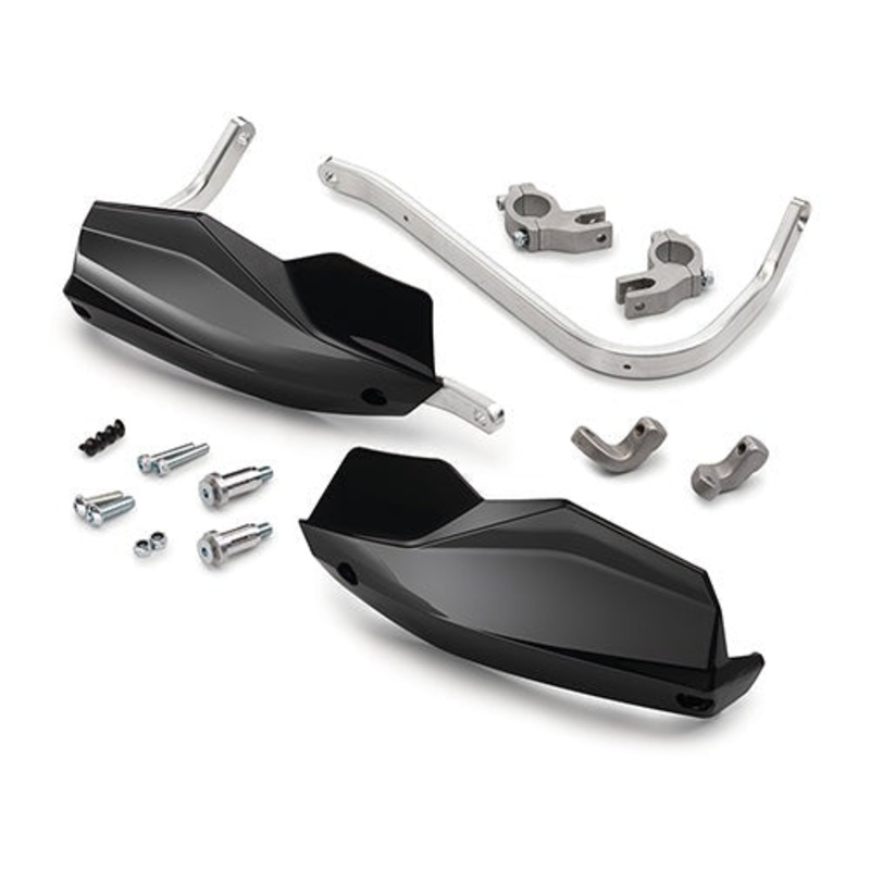 Powerparts Aluminum Handguard Kit Black