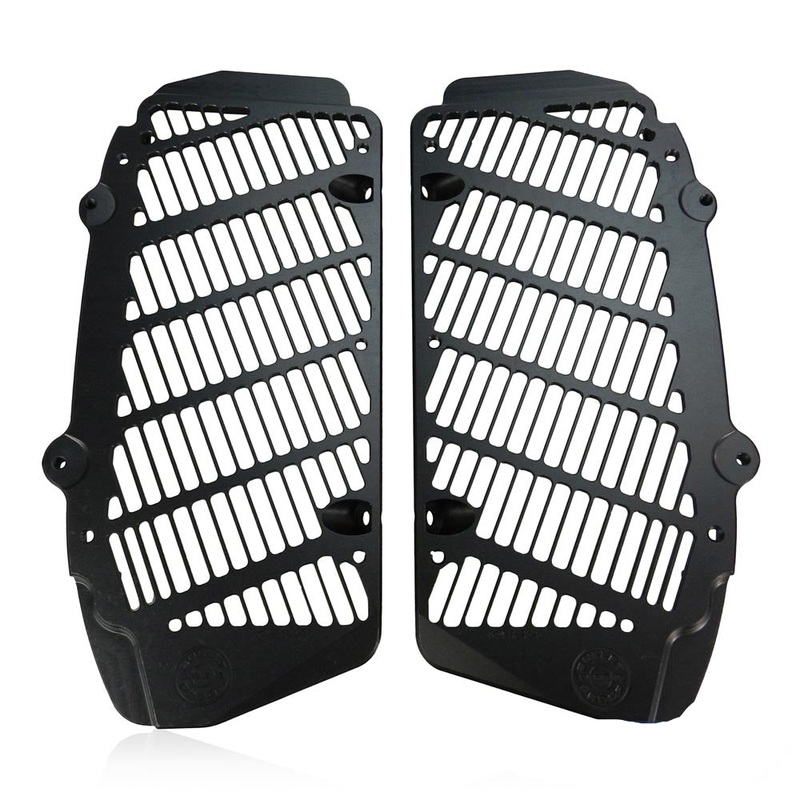 Bullet Proof Designs Radiator Guards (2017+) KTM/Husqvarna/GasGas Black