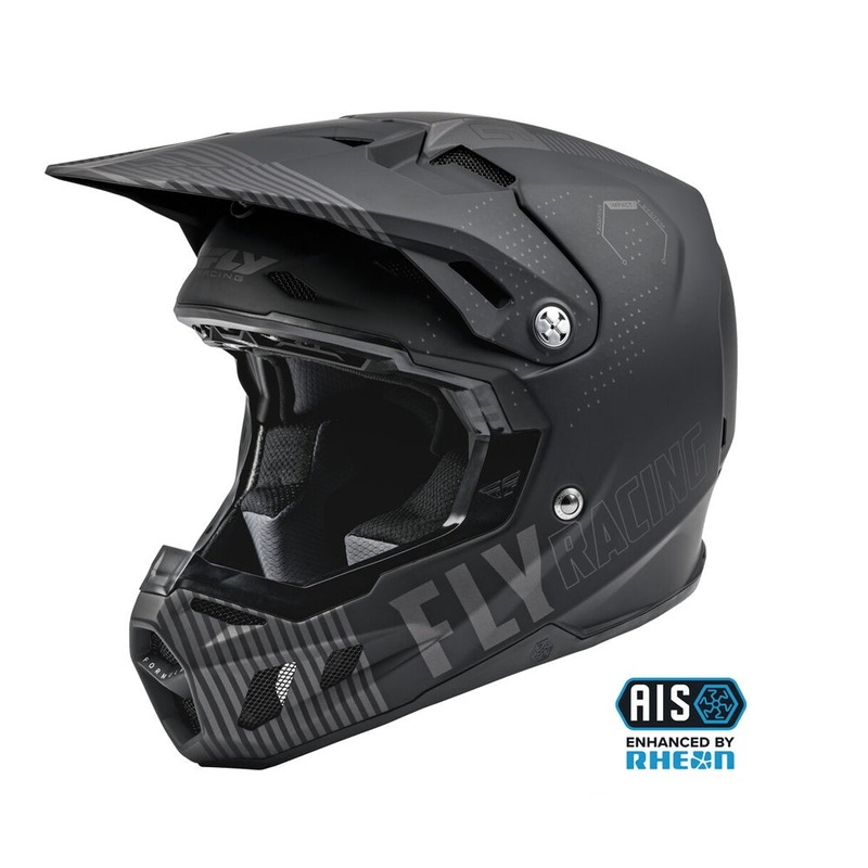 Fly Racing Formula CC Primary Helmet – Grey/Black Grey/Black S/55 – 56