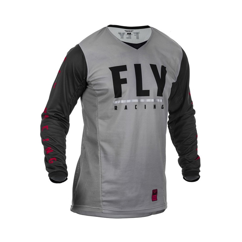 Fly Racing Patrol Jersey Grey/Black 2X-Large