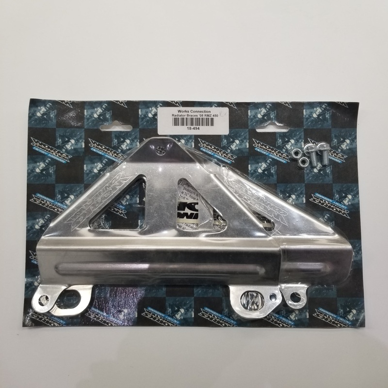 Works Connection Radiator Braces Suzuki RM 65 2003-2005