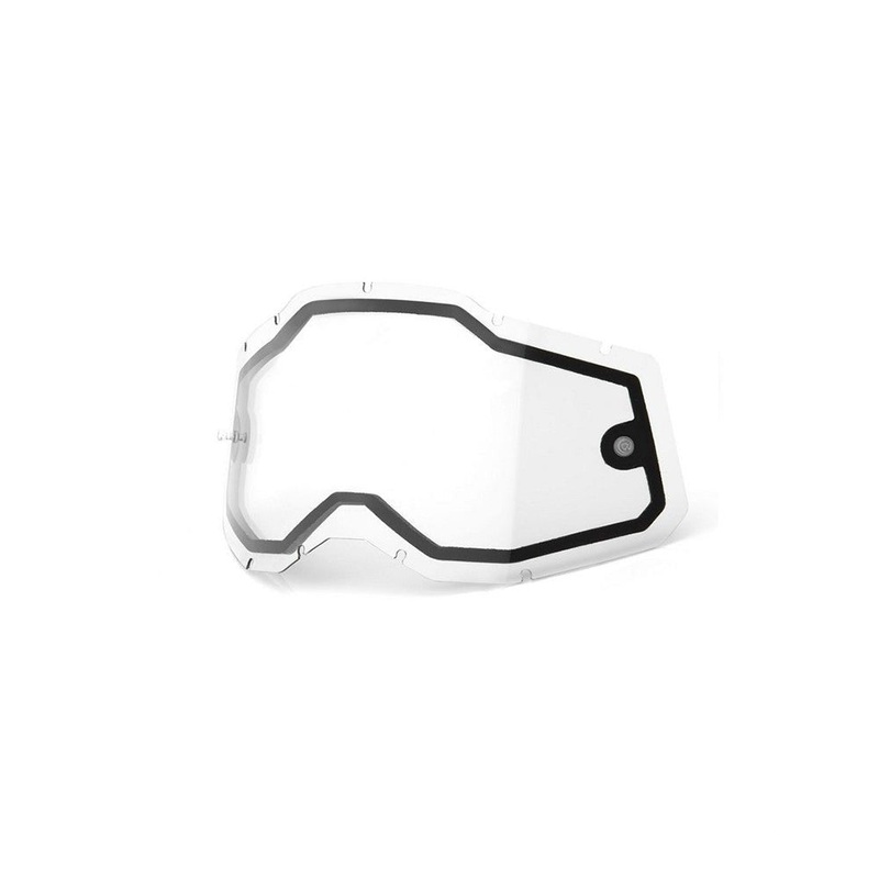 100% Goggle Dual Pane Replacement Lens RC2/AC2/ST2 *Generation 2 Only* Clear
