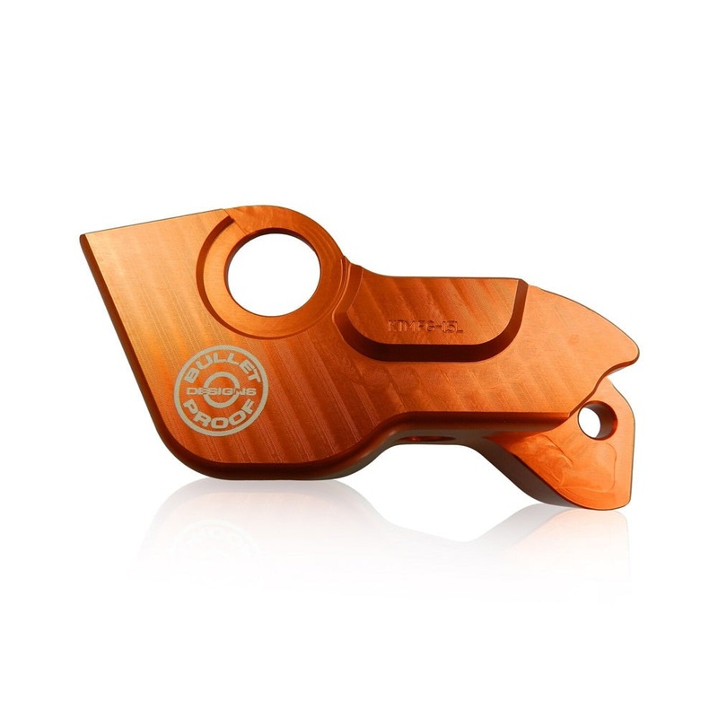 Bullet Proof Designs 22mm Left Fork Lug Guard Orange