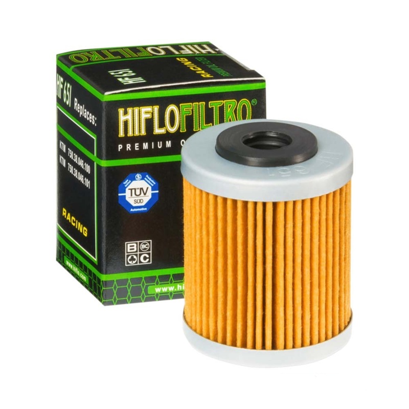 HiFloFiltro Oil Filter – 690/701 (HF651) 1st Filter Short