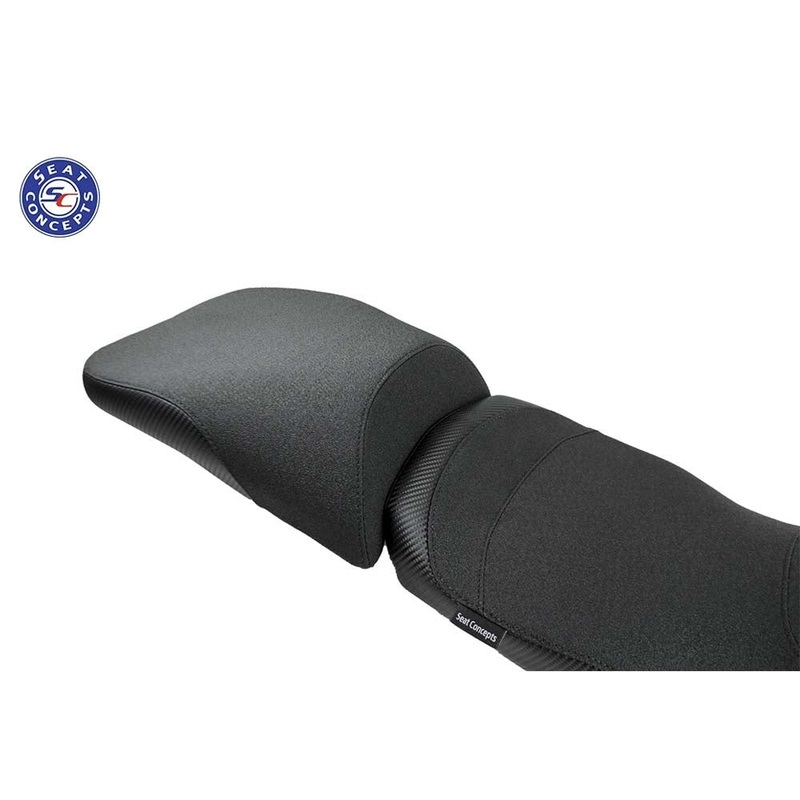 Seat Concepts Seat Cover, Foam Kit, Yamaha Tenere T700 Comfort Low Seat (2019-24) Front & Rear / Carbon Fiber Sides / Gripper Top