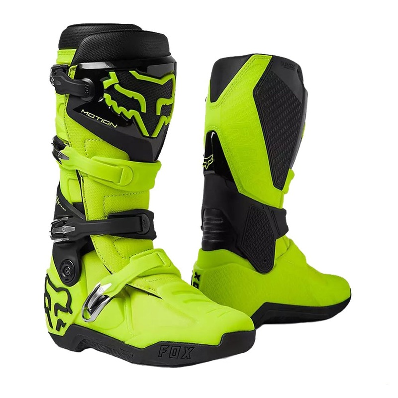 Fox Racing Motion Boot Flo Yellow 9.0
