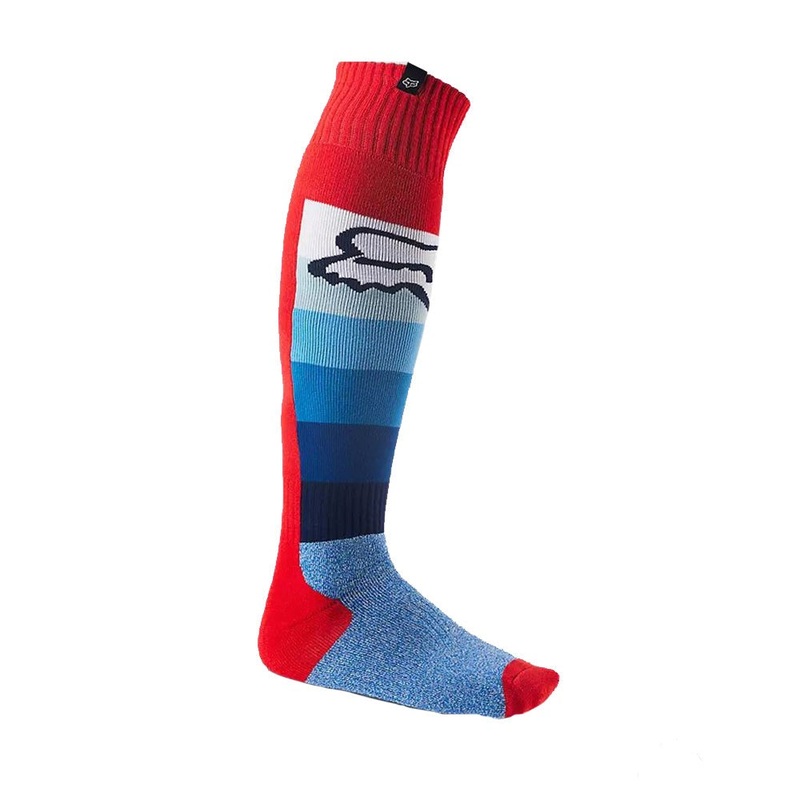Fox 180 TOXSYK Thick Socks -Flo Red Small
