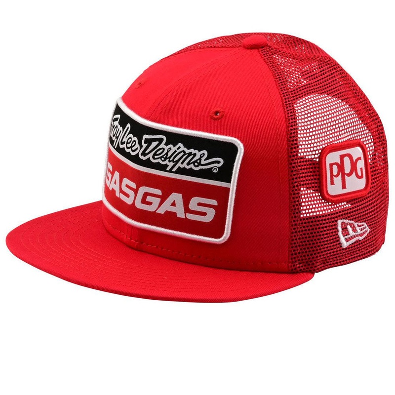 GasGas TLD TEAM FLAT CAP Red