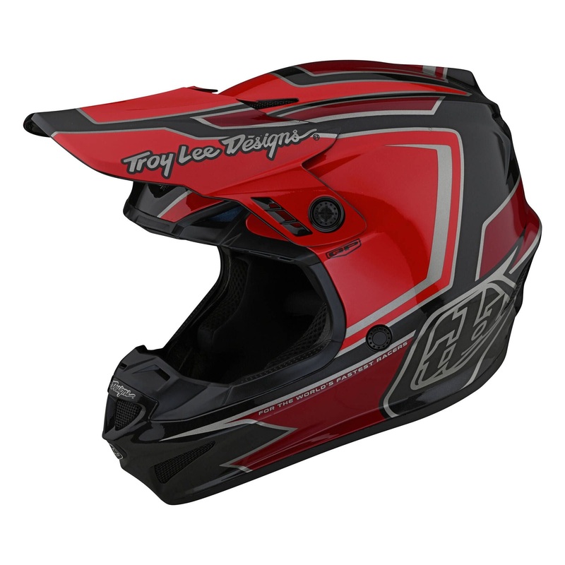 Troy Lee GP RITN Helmet Red/Black S / 55-56