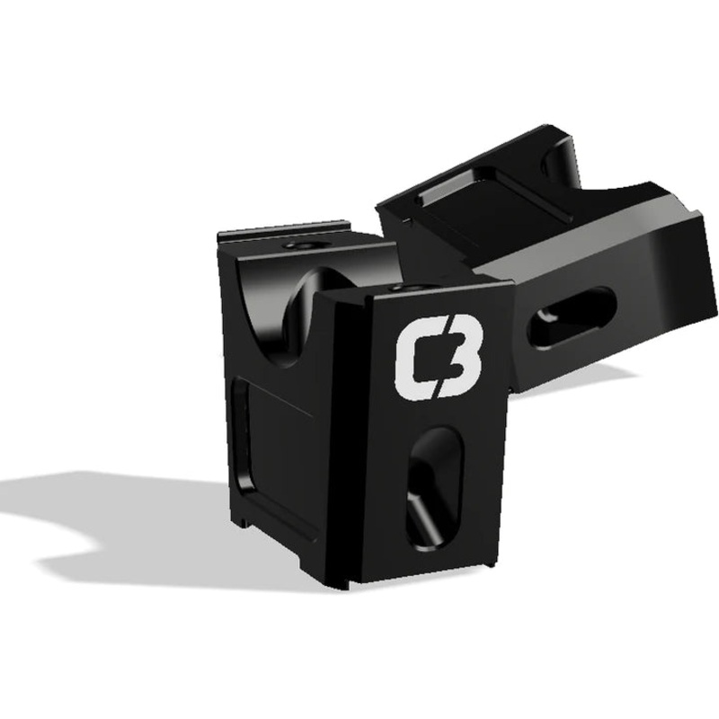 C3 POWERSPORTS BAR RISERS (CABA1241-BLK)