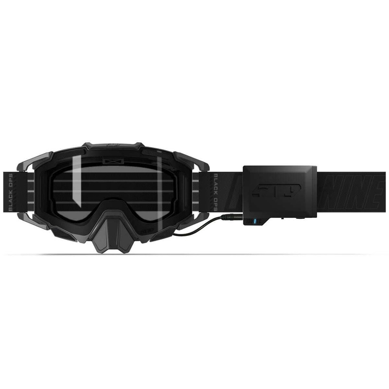 509 Sinister X7 Ignite S1 Electric Goggles Black Ops – Photochromic Polarized Smoke Tint