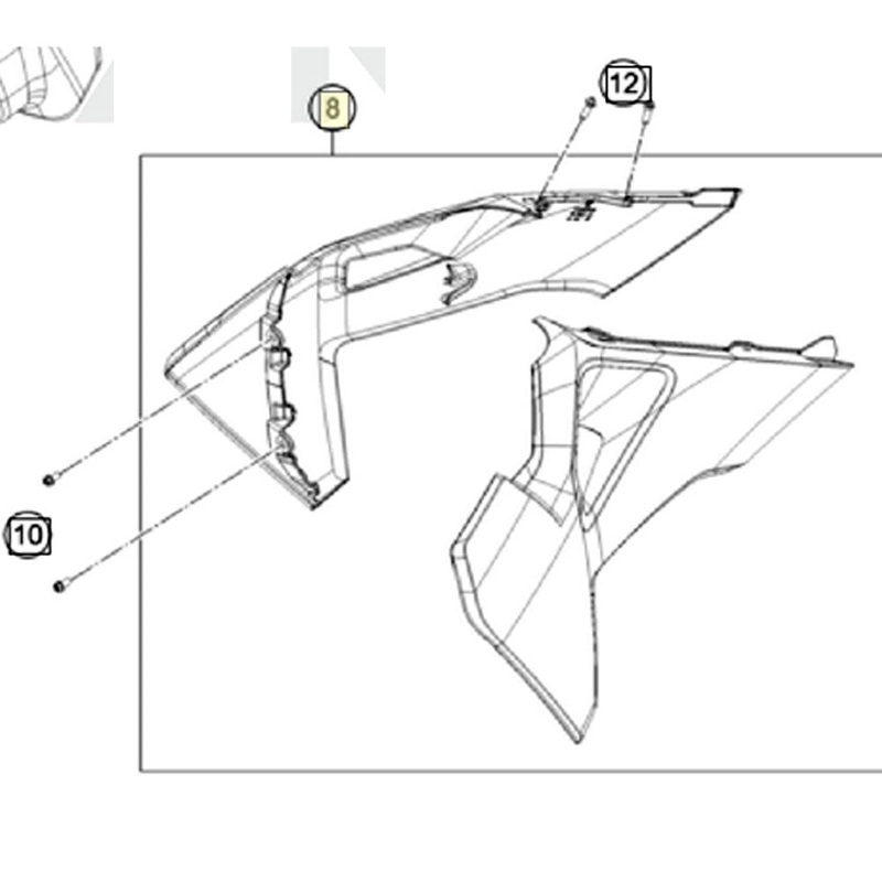 Husqvarna Spoiler Set TE/FE 2022