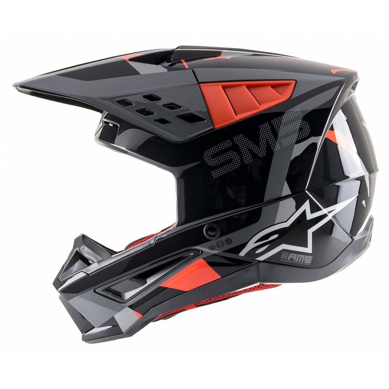 Alpinestars Supertech M5 Rover Helmet – Orange SM/55-56