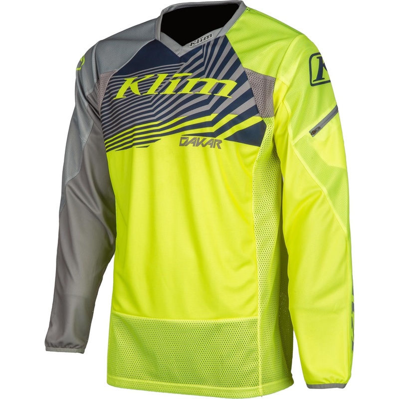 Klim Dakar Dimension Jersey Vivid Grey Vivid Grey SM
