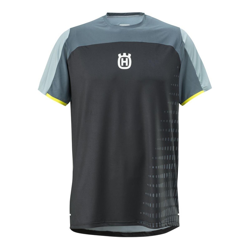 Husqvarna Pathfinder Short Sleeve Jersey Grey MD
