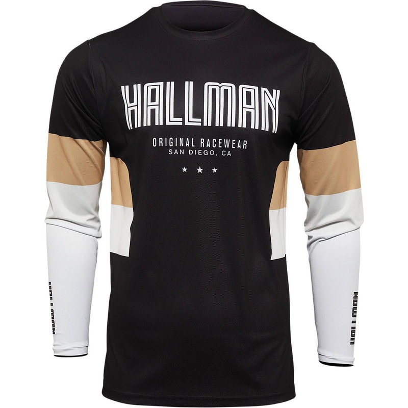 Thor Hallman Differ Draft Jersey Black/Latte MD