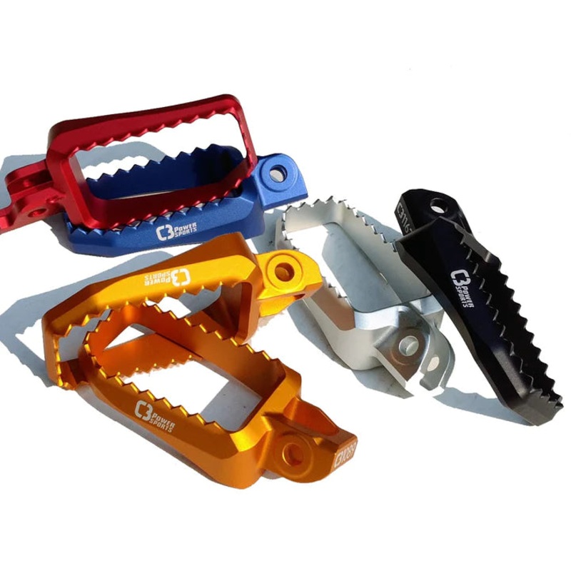 C3 Backcountry K-Foot Pegs 2023+ (2890796) Black