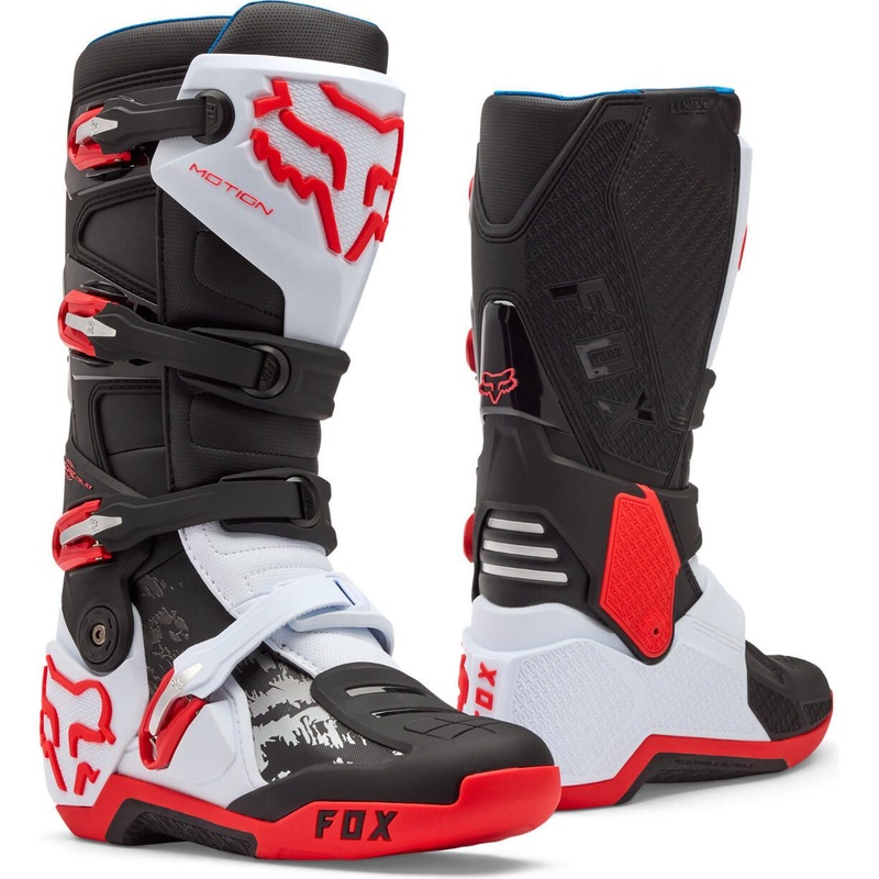 Fox Racing Motion Boots Red 10.5