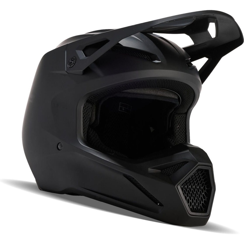 Fox Racing Youth Matte V1 MIPS Helmet Black Y-SM (49-51 cm)