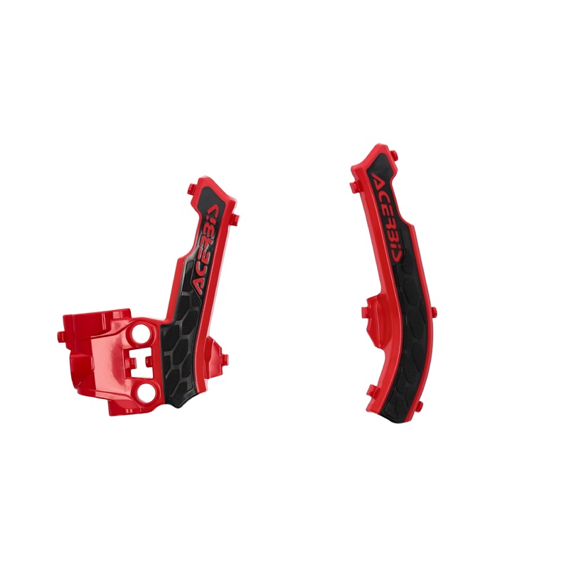 X-GRIP FRAME PROTECTOR FOR 50CC KTM/GAS GAS/HUSQVARNA MC 50 MC-E 5 EE 5 TC 50 2016-24 red/black