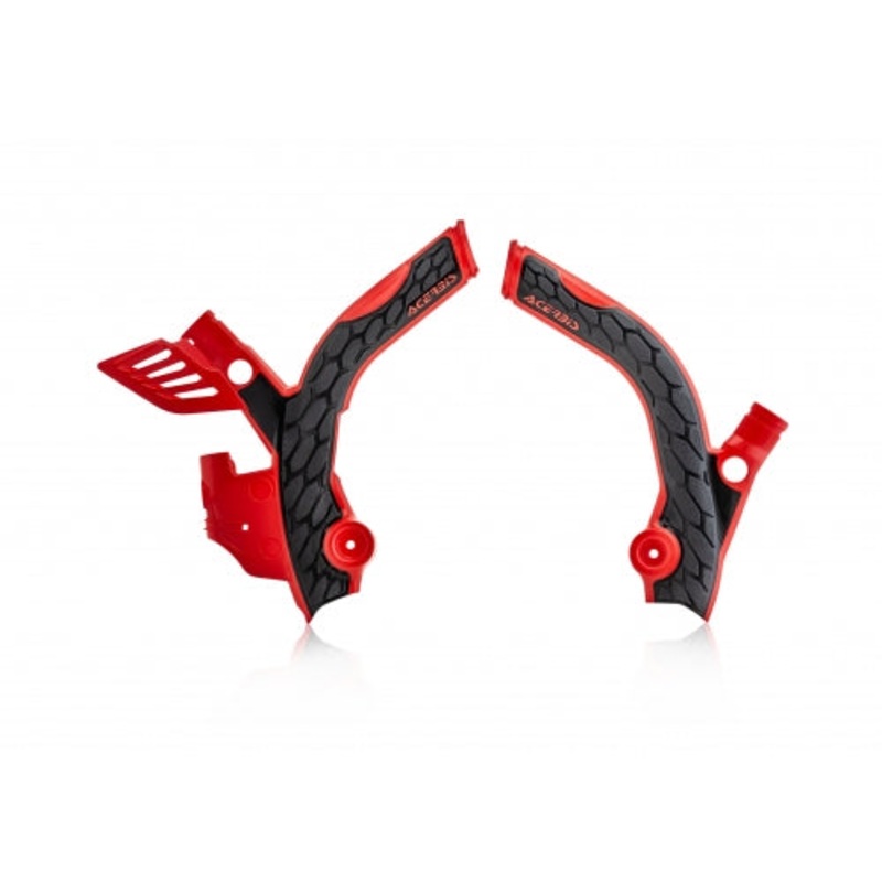 X-GRIP FRAME PROTECTOR FOR BETA RR 125 2T RR 200 2T 2018-19 red/black