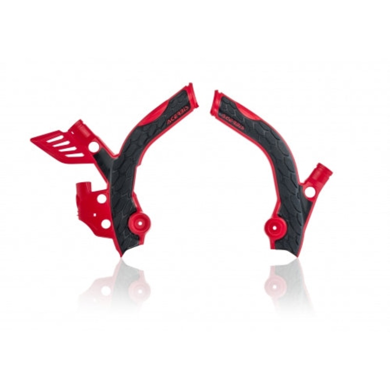 X-GRIP FRAME PROTECTOR FOR BETA RR 250 2T RR 350 4T RR 490 4T 2012-19 red/black