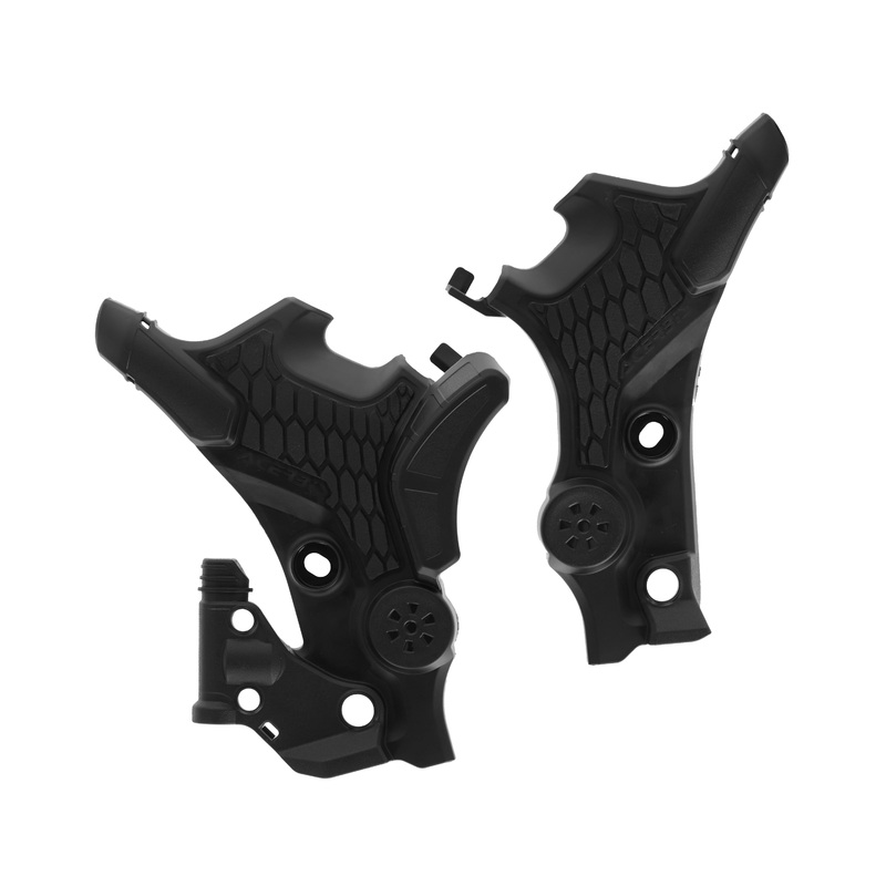 X-GRIP FRAME PROTECTOR FOR HONDA TRANSALP TRANSALP XL750 2023-25 black