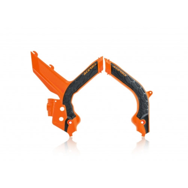 X-GRIP FRAME PROTECTOR FOR KTM EXC 150 TPI EXC-F 250 XC-W 150 TPI XCF-W 350 XCF-W 500 2020-23 orange/black