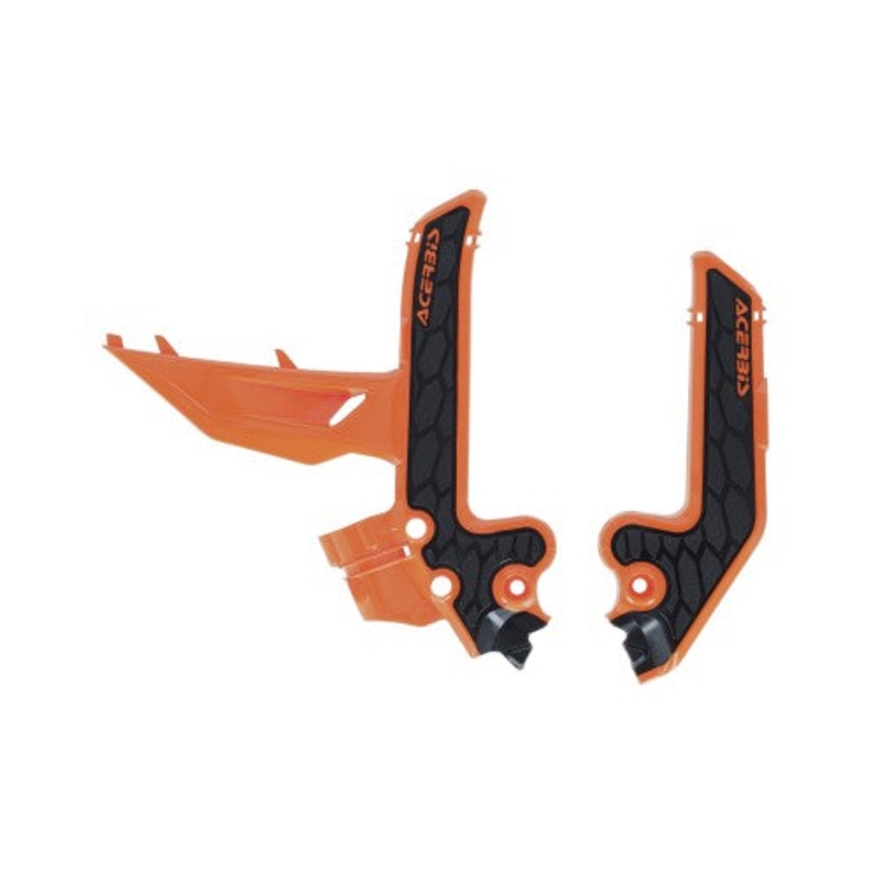 X-GRIP FRAME PROTECTOR FOR KTM/GAS GAS MC 85 SX 85 2025 orange/black