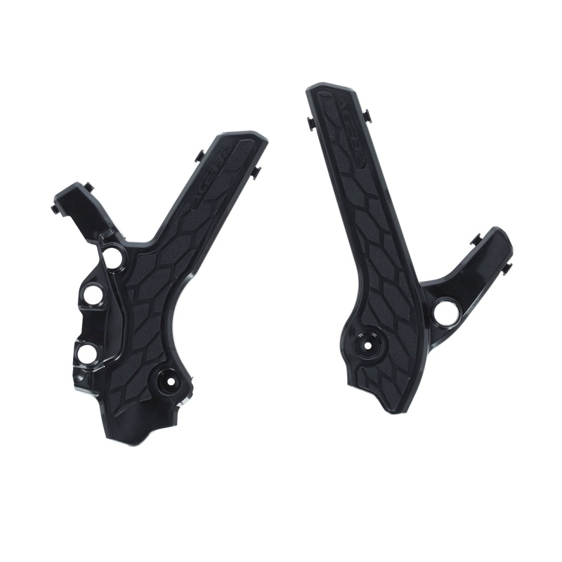 X-GRIP FRAME PROTECTOR FOR SUZUKI DRZ 400 DRZ 400 SM DRZ 400E 2000-23 black