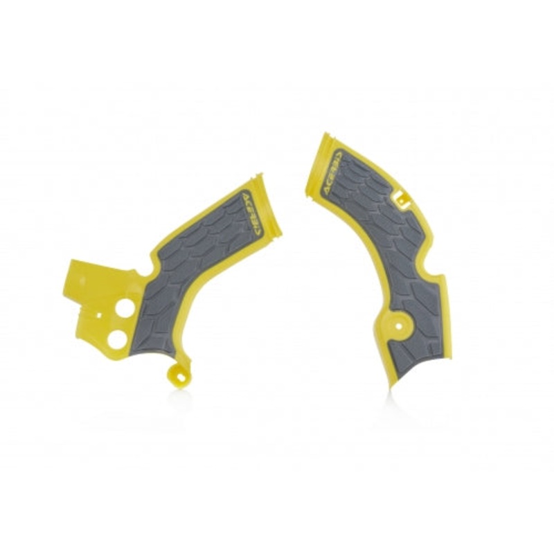 X-GRIP FRAME PROTECTOR FOR SUZUKI RM-Z 250 2010-18 yellow/grey