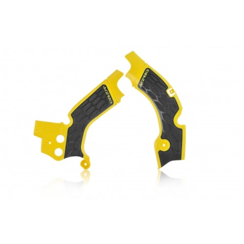 X-GRIP FRAME PROTECTOR FOR SUZUKI RM-Z 450 2008-17 yellow/black
