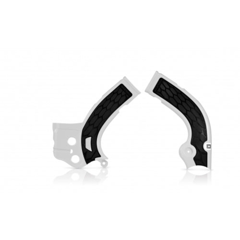 X-GRIP FRAME PROTECTOR FOR YAMAHA WR 250 F YZ 450 F 2014-16 white