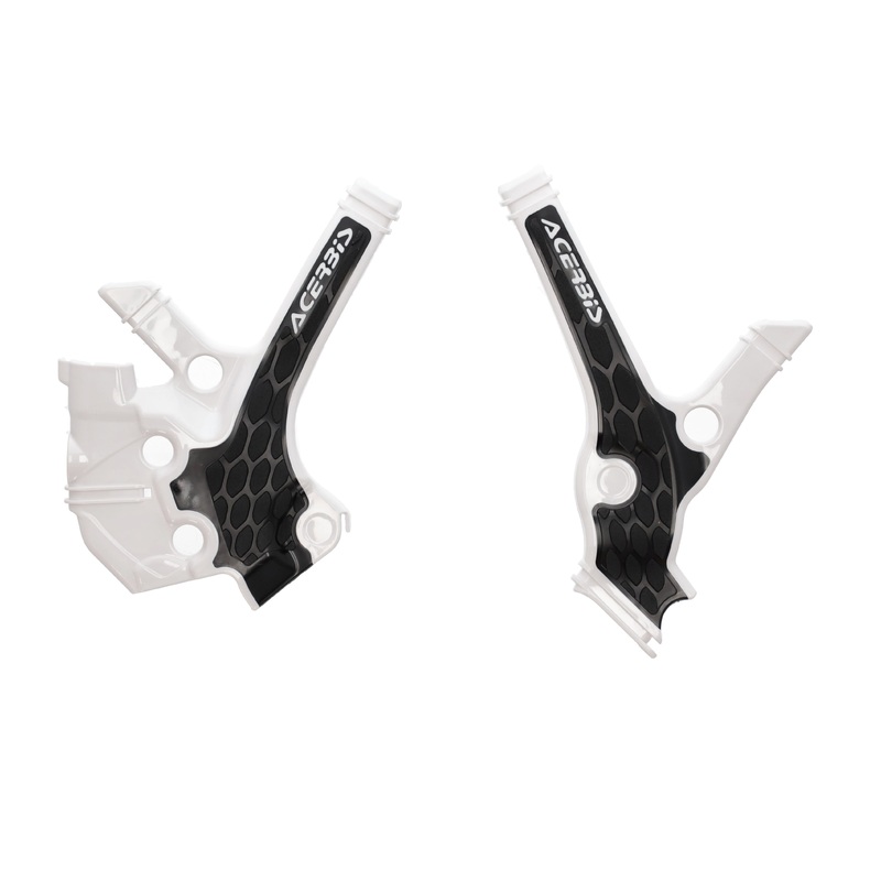 X-GRIP FRAME PROTECTOR FOR YAMAHA YZ 85 2022-25 white/black